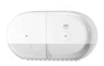 SMART ONE MINI TWIN DISPENSER WHITE ELEVATION
