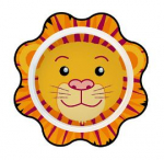DALEBROOK MELAMINE LION PLATE 9.7"