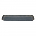 ACADEMY FUSION FLINT RECTANGLE PLATTER 34 X 16CM