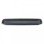 ACADEMY FUSION FLINT RECTANGLE PLATTER 30 X 11CM