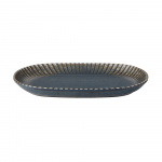 ACADEMY FUSION FLINT OVAL PLATTER 28 X 18CM