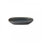 ACADEMY FUSION FLINT OVAL DISH 14 X 9CM