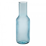 WATER CARAFE & TUMBLERS BLUE DECANTER 800ML