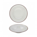 MODEST BROWN PASTA PLATE 25CM / 9.75" 420ML / 17.75OZ