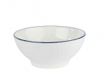 MODEST NAVY FOOTED BOWL 14CM /  5.5" 450ML / 15.75OZ