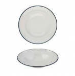 MODEST NAVY PASTA PLATE 28CM /  11" 560ML / 19.75OZ