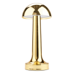 DOME BRASSY TABLE LAMP 22CM 8.5"