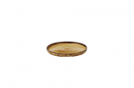 DUDSON HARVEST MUSTARD WALLED PLATE 8.67 X6