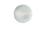 MAKERS COLLECTION PLATE 10.6" JUTE GREY COUPE ORGANIC