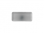 DUDSON MAKER'S COLLECTION HARVEST NORSE GREY RECTANGULAR PLATE 13.6X6.1"