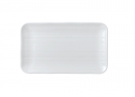 DUDSON WHITE RECTANGULAR PLATE 10.6X6.3"