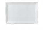 DUDSON WHITE RECTANGULAR TRAY 13.6X9.2"
