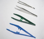 STERILE POINTED NICKLE TWEEZER  4.5"