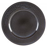 DPS PORCELITE AURA EARTH RIMMED PLATE 10.6"