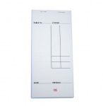 DUPLICATE ORDERPAD WITH CARBON 95 X 203MM