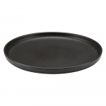 ARTIS ELEMENTS BLACK FLAT PLATE 28CM / 11"