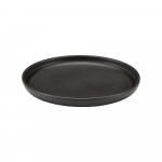 ARTIS ELEMENTS BLACK FLAT PLATE 22CM / 8.6"