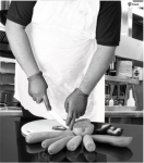 PLASTIC APRON WHITE ECONOMY FLATPACKED 27X40"