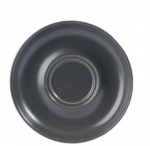 EVOLVE SAUCER FOR COFFEE/TEA 15CM PEBBLE PACK OF 6