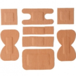 FABRIC ASSORTED PLASTERS X100