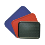 CAFETERIA FAST FOOD TRAY 14X18" BLACK