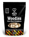 BIG K WOODIES NATURAL WOOD WOOL FIRELIGHTER 0.3KG