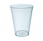 7OZ ANTIBACTERIAL FLUTED TUMBLER CLEAR 074CLE