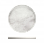 ARTIS THE GALLERY SOFT GREY PLATE 25CM / 9.8"