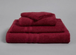 SUPERIOR BATH TOWEL BURGUNDY 500GSM