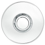 DPS BORGONOVO TAZA ISCHIA GLASS CAPPUCCINO SAUCER 5.9"/15CM