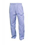 BLUE & WHITE CHECK BAGGIES TROUSER XXL