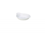 GENWARE WHITE PORCELAIN ROUND EARED DISH 5.6OZ