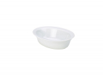 GENWARE WHITE PORCELAIN LIPPED PIE DISH 10.6OZ