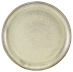 GENWARE TERRA PORCELAIN MATT GREY COUPE PLATE 12"