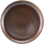 GENWARE TERRA PORCELAIN RUSTIC COPPER PRESENTATION PLATE 12"