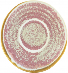 GENWARE TERRA PORCELAIN ROSE SAUCER 4.5"