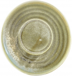 GENWARE TERRA PORCELAIN MATT GREY SAUCER 4.7"