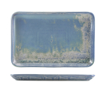 TERRA PORCELAIN SEAFOAM RECTANGULAR PLATTER 30 X 20CM