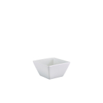 GENWARE WHITE PORCELAIN SQUARE BOWL 10.5CM/4"