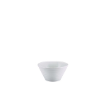 GENWARE WHITE PORCELAIN TAPERED BOWL 10CM/4"