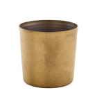 GENWARE GOLD CUP 8.5X8.5CM SERVING VINTAGE STEEL
