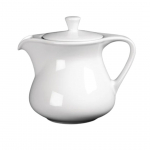 ROYAL PORCELAIN WHITE TEAPOT 750ML