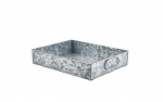 GENWARE GALVANISED STEEL DISPLAY TRAY GN1/2