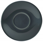 GENWARE PORCELAIN GREY SAUCER 5.3"