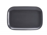 GENWARE TERRA STONEWARE RUSTIC BLUE RECTANGULAR PLATE 9.4X6.5"