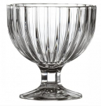 GENWARE GLASSWARE FLAMENGO ICE CREAM DISH 9.5OZ/270ML