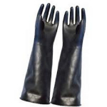 GAUNTLET GLOVES BLACK 450MM 17"       483267