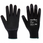 PAIR OF GRAB N GRIP GLOVES BLACK LARGE