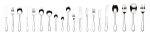 ELIA GLACIER SALAD SERVING SPOON 4MM X2