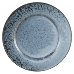 DPS PORCELITE AURA GLACIER RIMMED PLATE 12.6"